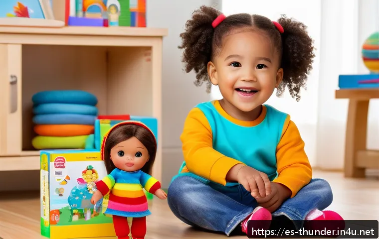 번개맨 인형 - A lively and colorful interactive doll designed for young children, wearing soft, safe clothing with...