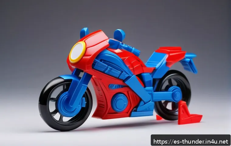 번개맨 캐릭터 상품의 진화 - A highly detailed collectible figure made from eco-friendly biodegradable and recycled plastics, sho...