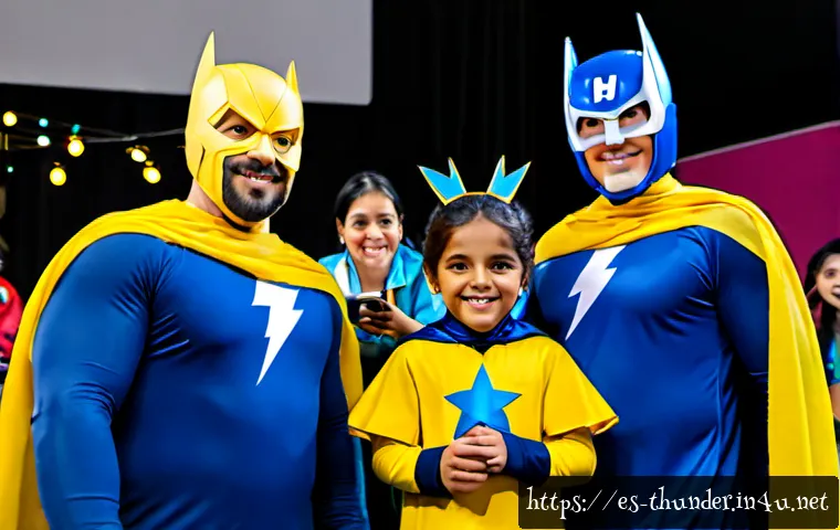 Cómo organizar una fiesta infantil de superhéroe eléctrico: disfraz, animación y presupuesto 3 번개맨 코스프레 이벤트 관련 이미지 1